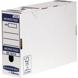 10 X Fellowes Bankers Box Caja De Archivo Definitivo Automontable 100mm ...