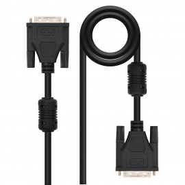 Nanocable Cable Dvi 18+1 Macho A Dvi 18+1 Macho 3m - Color Negro