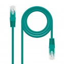 Nanocable Cable De Red Latiguillo Rj45 Cat.5e Utp Awg24 0.50m - Color Verde