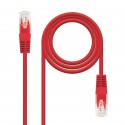 Nanocable Cable De Red Latiguillo Rj45 Cat.5e Utp Awg24 2m - Color Rojo