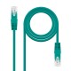 Nanocable Cable De Red Latiguillo Rj45 Cat.5e Utp Awg24 0.50m - Color Verde