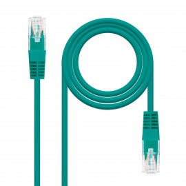 Nanocable Cable De Red Latiguillo Rj45 Cat.6 Utp Awg24 2m - Color Verde