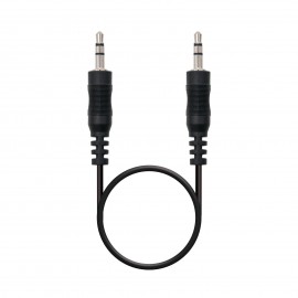 Nanocable Cable Audio Estereo Jack 3.5mm Macho A Jack 3.5mm Macho 0.30m ...