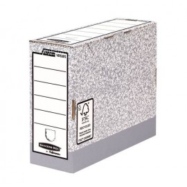 10 X Fellowes Bankers Box Caja De Archivo Definitivo 100mm A4 - Montaje ...