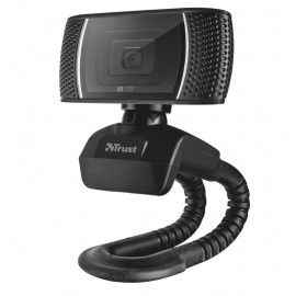 Trust Webcam Con Microfono Hd 720p 8mp Trino - Sujecion Flexible - Cable...