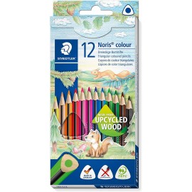 Staedtler Noris Colour 187 Pack De 12 Lapices Triangulares De Colores - ...