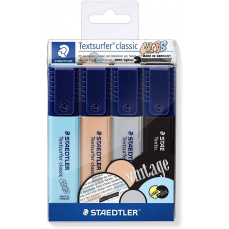 Staedtler Textsurfer Classic 364 Pack De 4 Marcadores Fluorescentes - Se...
