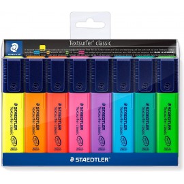 Staedtler Textsurfer Classic 364 Pack De 8 Marcadores Fluorescentes - Se...