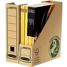 20 X Fellowes Bankers Box Earth Revistero A4 - Carton Reciclado Certific...