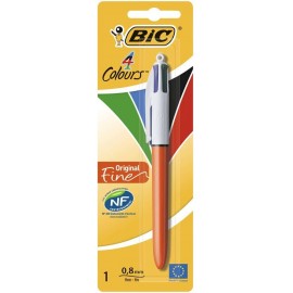Bic 4 Colours Original Fine Boligrafo De Bola Retractil - Punta Fina De ...