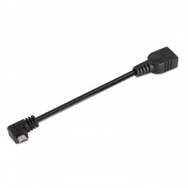 Aisens Cable Usb 2.0 Otg Acodado - Tipo Micro B Macho-a Hembra - 15cm - ...