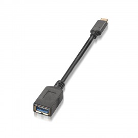 Aisens Cable Usb 3.1 Gen1 5gbps 3a - Tipo Usb-c/m-a Hembra - 15cm - Colo...
