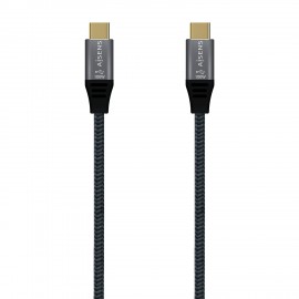 Aisens Cable Usb 3.2 Gen2x2 Aluminio 20gbps 5a 100w E-mark - Tipousb-c/m...