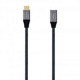 Aisens Cable Usb 3.2 Gen2x2 Aluminio 20gbps 5a 100w - Tipousb-c/m-usb-c/...