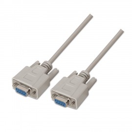 Aisens Cable Serie Null Modem - Db9/h-db9/h - 1.8m Para Dispositivos De ...
