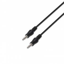 Aisens Cable Audio Estereo - Jack 3.5/m-jack 3.5/m - 3.0m - Color Negro