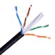 Aisens Cable De Red Exterior Impermeable Rj45 Cat.6 Utp Rigido Awg24 - B...