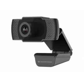 Conceptronic Webcam Full Hd 1080p Usb 2.0 - Microfono Integrado - Enfoqu...
