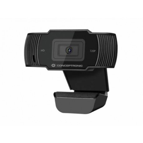Conceptronic Webcam Hd 720p Usb 2.0 - Microfono Integrado - Enfoque Fijo...