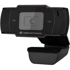 Conceptronic Webcam Hd 720p Usb 2.0 - Microfono Integrado - Enfoque Fijo...