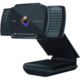 Conceptronic Webcam Fullhd 1080p Usb 2.0 - Microfono Integrado - Enfoque...