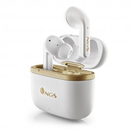 Ngs Artica Trophy White Auriculares Intrauditivos Bluetooth 5.1 Tws - Ca...