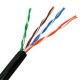 Aisens Cable De Red Exterior Impermeable Rj45 Cat.5e Utp Rigido Awg24 - ...