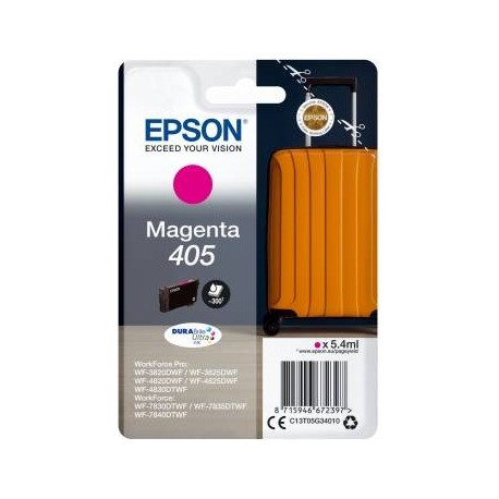 Epson 405 Magenta Cartucho De Tinta Original - C13t05g34010