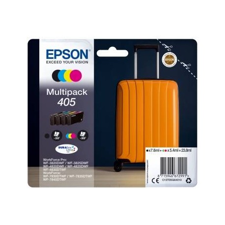 Epson 405 Pack De 4 Cartuchos De Tinta Originales - C13t05g64010