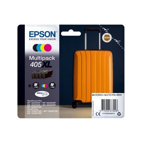 Epson 405xl Pack De 4 Cartuchos De Tinta Originales - C13t05h64010