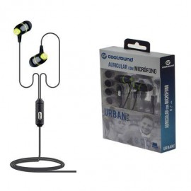 Coolsound Urban Mic Auriculares Intrauditivos Con Microfono - Cable De 1...
