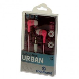 Coolsound Urban Auriculares Intrauditivos Con Microfono - Cable De 1.20m