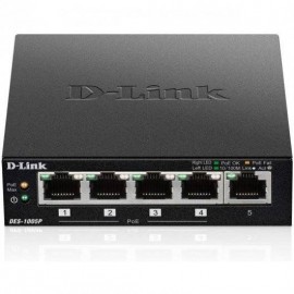 D-link Switch 5 Puertos Fast Ethernet 1 Puerto Habilitado Para Poe
