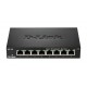 D-link Switch 8 Puertos Fast Ethernet Gigabit 10/100 Mbps