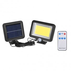 Elbat Foco Solar + Mando - 1000lm - Luz Fria 6500k - Sensor De Movimient...