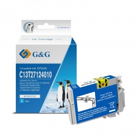 G&g Epson T2712/t2702 (27xl) Cyan Cartucho De Tinta Generico - Reemplaza...