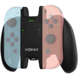 Konix Mythics Adaptador Con Cargador Para 2 Joy-con Nintendo Switch - Ba...