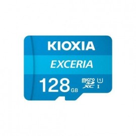 Kioxia Exceria Tarjeta Micro Sdxc 128gb Uhs-i Clase 10 Con Adaptador