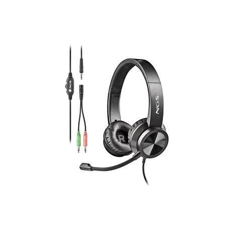 Ngs Msx 11 Pro Auriculares Con Microfono Flexible - Diadema Ajustable - ...