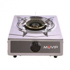 Muvip Serie Strong Cocina De Gas Inox 1 Fuego - Encendido Piezoelectrico...