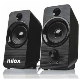 Nilox Altavoces Usb 2.0 6w - Entrada Jack 3.5mm - Color Negro