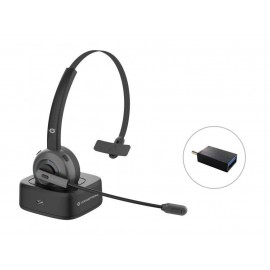 Conceptronic Auricular Mono Bluetooth Con Microfono Giratorio Y Flexible...