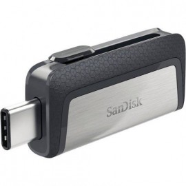 Sandisk Ultra Dual Memoria Usb-c Y Usb-a 256gb - Hasta 150mb/s De Lectur...