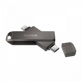 Sandisk Ixpand Luxe Memoria Usb-c Y Lightning 256gb - Color Negro (pendr...