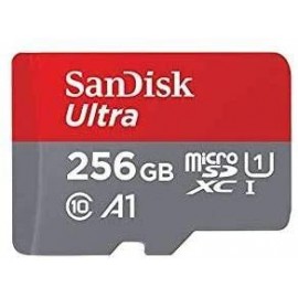 Sandisk Ultra Tarjeta Micro Sdxc 256gb Uhs-i U1 A1 Clase 10 120mb/s + Ad...