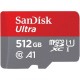 Sandisk Ultra Tarjeta Micro Sdxc 512gb Uhs-i U1 A1 Clase 10 120mb/s + Ad...