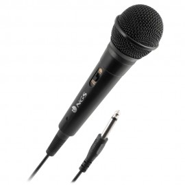 Ngs Singer Fire Microfono - Boton On/off - Jack De 6.3mm - Cable De 3m -...