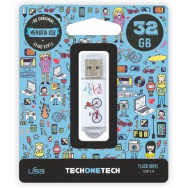 Techonetech Be Bike Memoria Usb 2.0 32gb (pendrive)