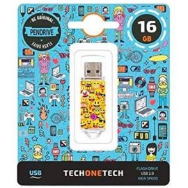Techonetech Emojis Memoria Usb 2.0 16gb (pendrive)