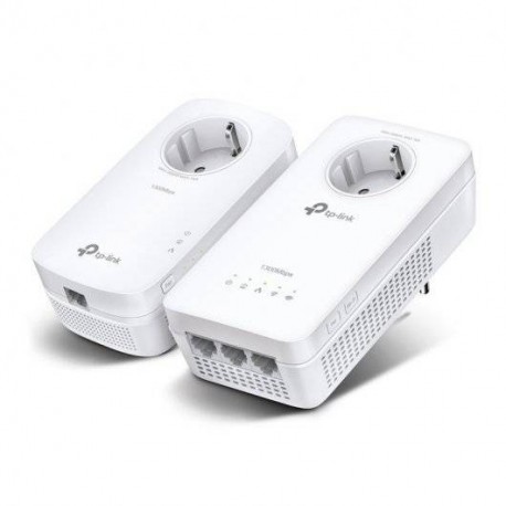 Tp-link Kit Powerline Wifi Ac1200 - Enchufe Incorporado - 3 Puertos Giga...